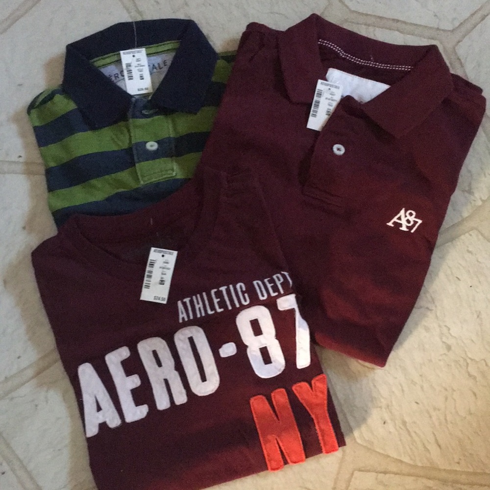 Bundle of Aeropostale shirts